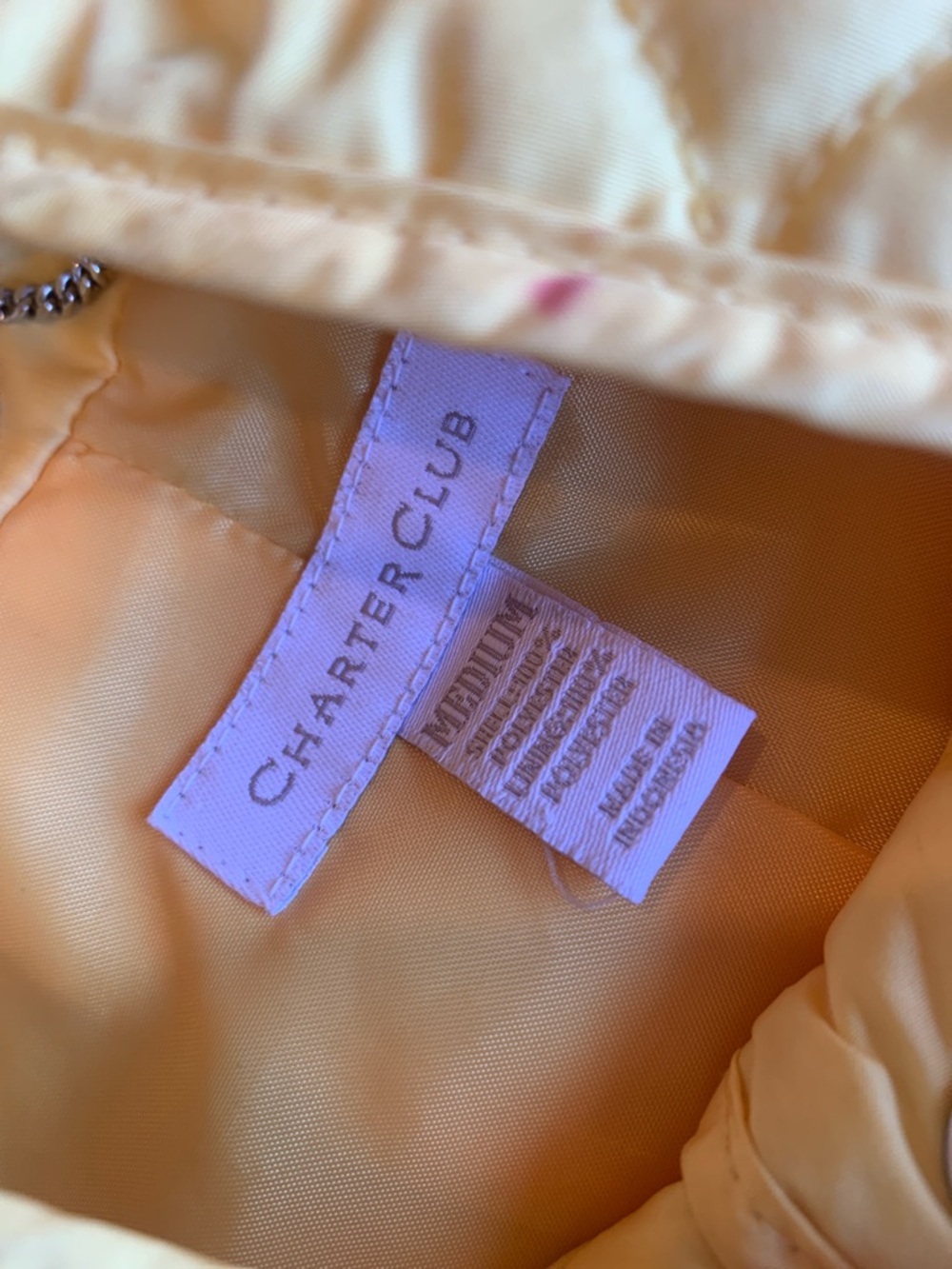 Charter Club Sunny Yellow Quilted Blazer - Picture 6 of 16